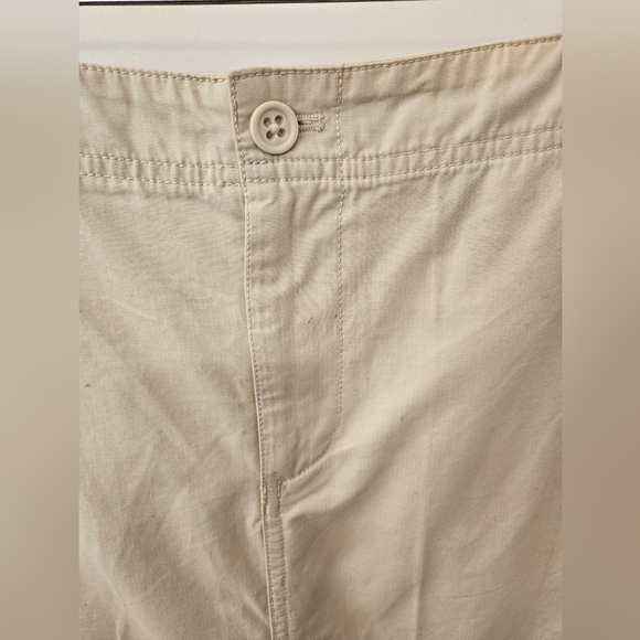 NWT - Eddie Bauer "Stone" Cotton Cargo Skirt - Size 14 - Picture 2 of 10
